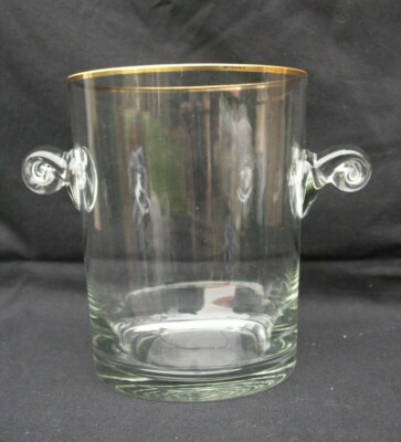 Seau a champagne, glaçon en cristal vintage - Arts de la table