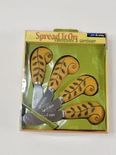 joie de vivre Spreader Knives Set Of 4 Lifestyle Collection Charcuterie Buffet 