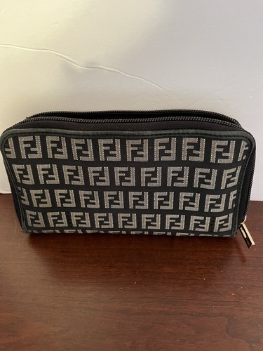 FENDI Authentic Canvass FF Monogram Long Wallet - Picture 5 of 15