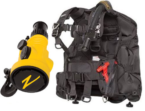Zeagle Ranger Jr BC Vest w/Octo Z II Integrated Octo/Inflator