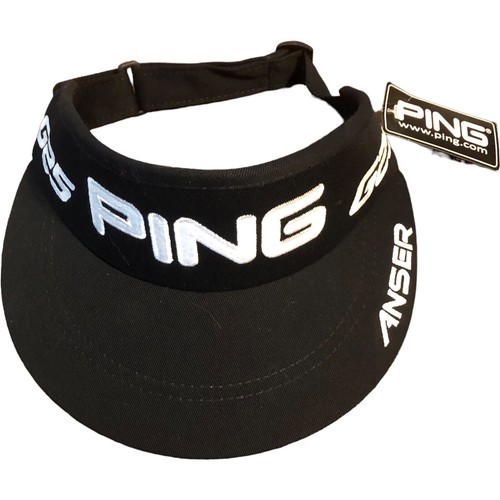 PING Golf G25 Anser Black I 1001656 Sun Visor Wide Brim Golf Hat