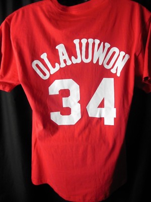 Houston Rockets Hakeem Olajuwon # 34 Men's Mitchell & Ness
