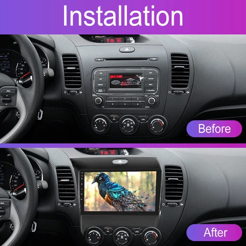 Wireless CarPlay Android For 2013-2018 Kia Forte Radio Radio GPS Navi WIFI - Bild 4 von 22