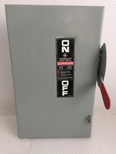 GE TGN3322 60 AMP 240 VOLT 3 PHASE NON-FUSED INDOOR DISCONNECT...D-1688