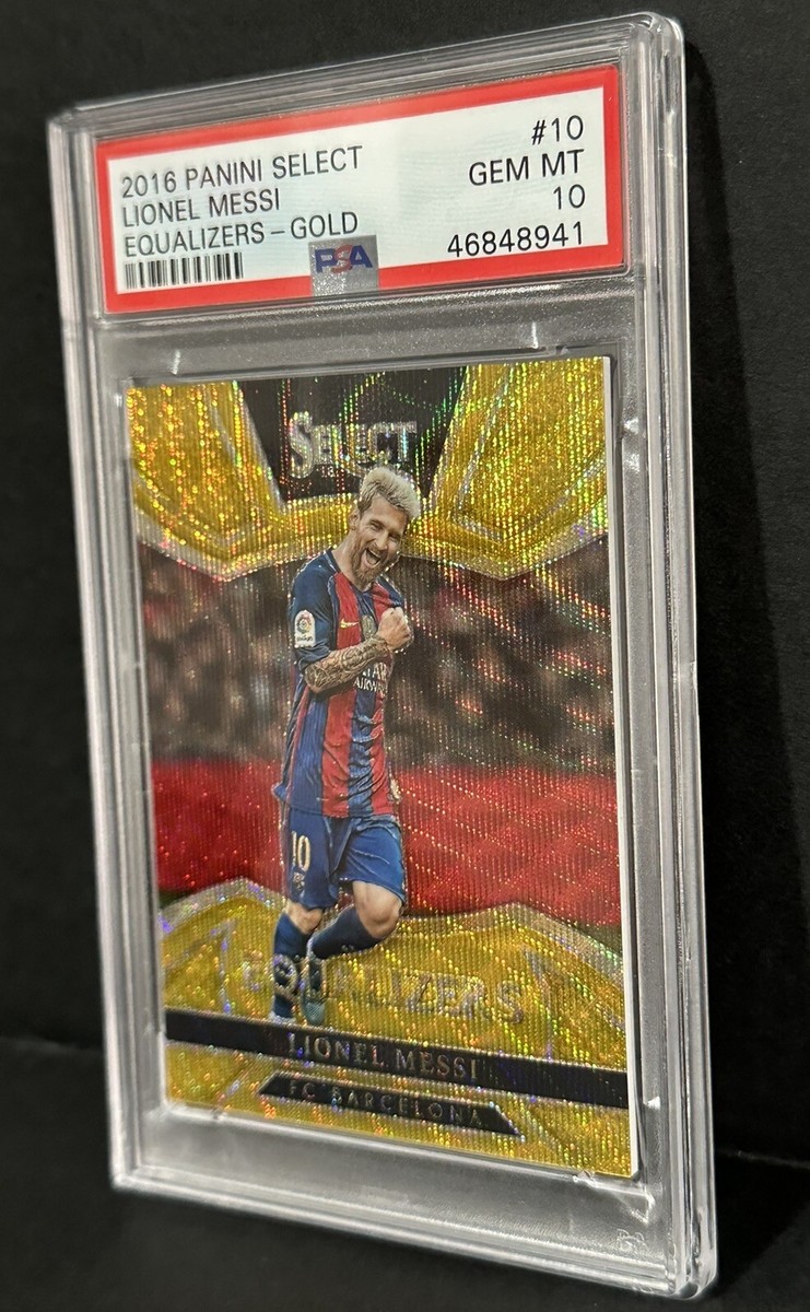 2016 Panini Select Barcelona #10 Equalizers Lionel Messi