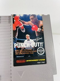 MIKE TYSON'S PUNCH-OUT!! -- NES Nintendo Original Boxing Game CLEAN TESTED 