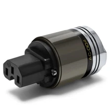 Oyaide ARMORED AC-004 IEC Connector Beryllium copper Platinum Palladium plated