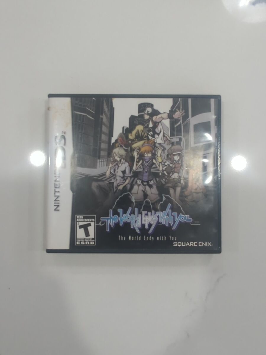 The World Ends with You (DS, 2008) BOX & MANUAL ONLY The World Ends with You (DS, 2008) BOX & MANUAL ONLY
