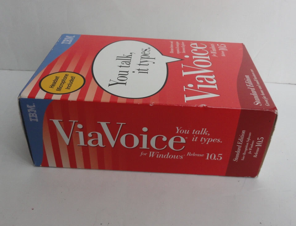 IBM ViaVoice Release 10.5 Standard Edition for Windows , SEALED NEW - Image 4 of 4