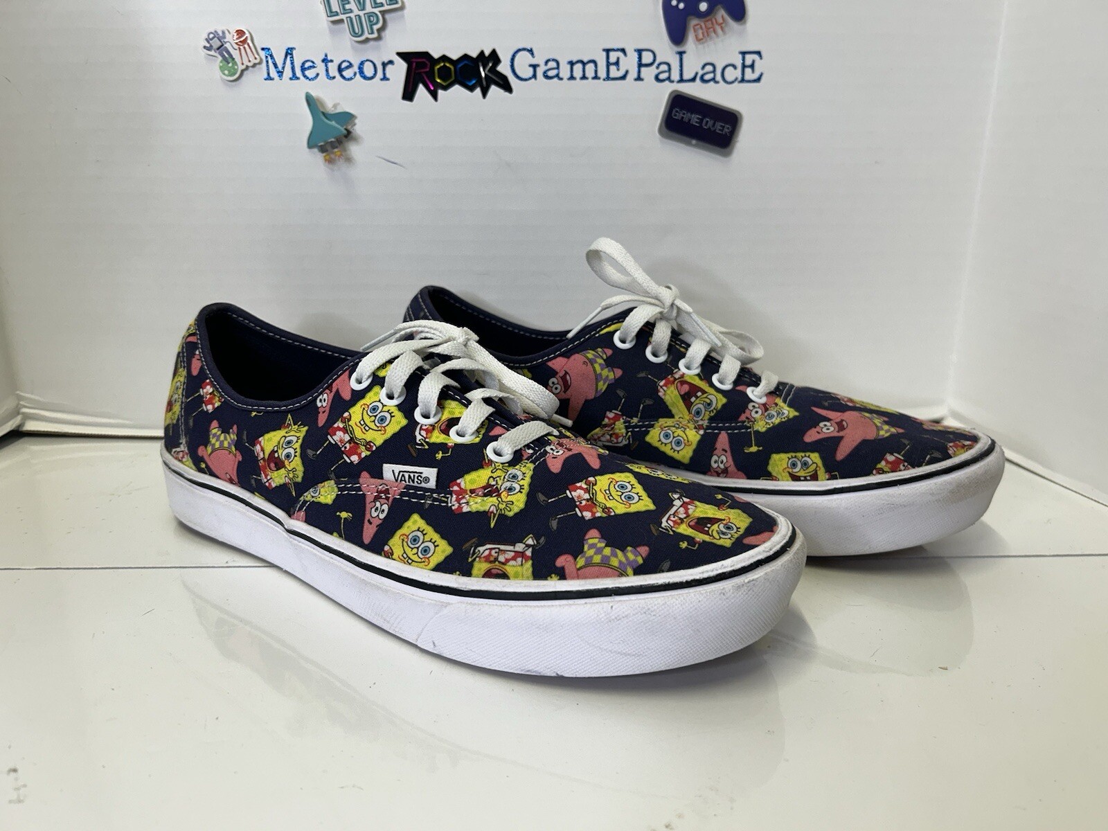 SAOLA Vans Comfycush autentico Spongebob Alohabob taglia US 11 5 uomo spedizione in giornata