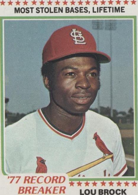 1978 Topps - Lou Brock #1 - 1 of 1