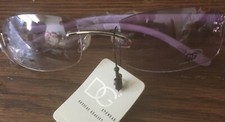 RARE metal DG SUNGLASSES WOMEN LADIES women MEN UNISEX PURPLE sunglasses