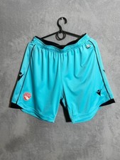 FC Thun Switzerland Football Soccer Shorts Blue Macron Polyester Mens Size M