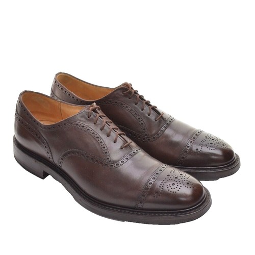 Church's Chetwynd Brown Leather Oxford Brogue Shoes Men's UK 6 G