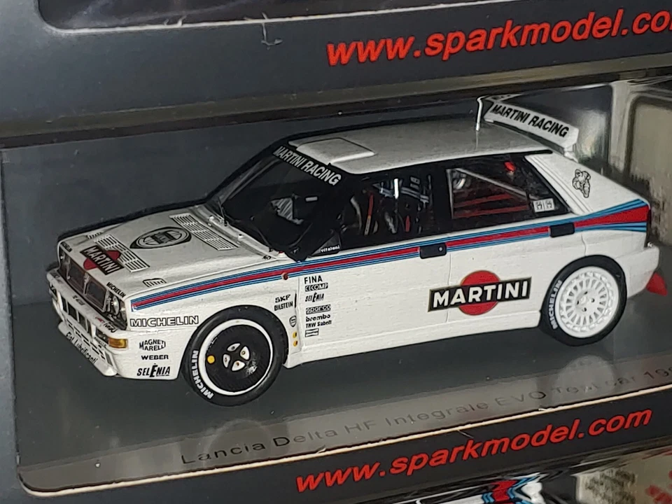 Spark S9013 LANCIA DELTA HF Evoluzione TEST Auriol 1992 - 1:43 - Immagine 2 di 4