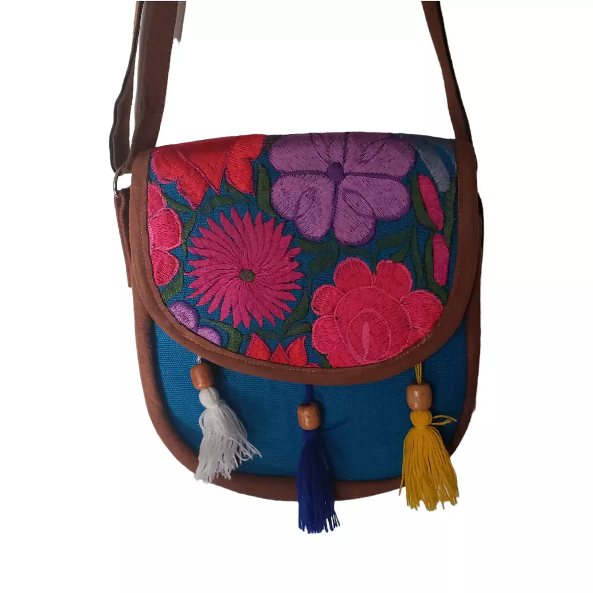 Mexican embroidered hotsell crossbody bag