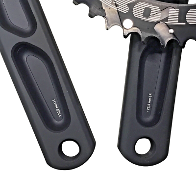 Rotor NS24 Road Crankset 10-11 Speed 24mm Spindle, 110x4 BCD, 50