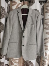 Veste grise en laine O.D.B. pour homme