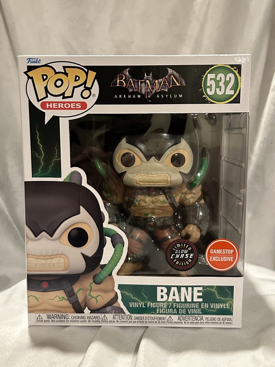 Funko Pop Batman Arkham Asylum Bane CUSTOM GITD splatter chase exclusive 532