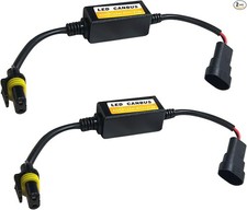 2PCS LED Headlight Canbus Decoder, Warning Error Fault Decoder to Fix Bulb Switc
