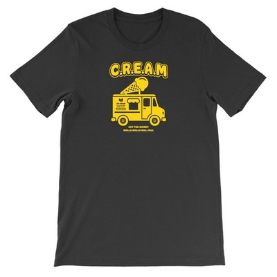 ''CASH RULES EVERYTHING AROUND ME'' C.R.E.A.M. Wutang Ice Cream Truck - tee