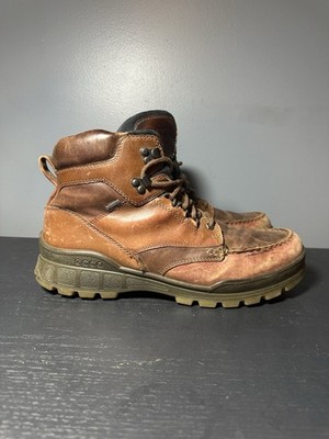 Ecco Track 25 Gore Tex Brown Boots Ankle Hiking Boots Men s Size US 12