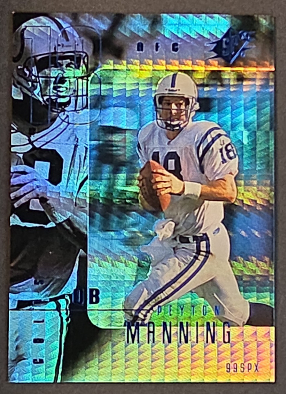 1999 SPx Radiance #37 Peyton Manning /100 Colts