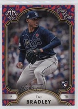 2023 Topps Transcendent Collection VIP Party One-of-One 1/1 Taj Bradley #65 1g37