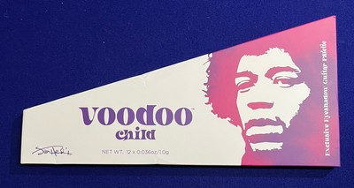 Rock & Roll Beauty x Jimi Hendrix Guitar Eyeshadow Palette Voo-doo Child NEW