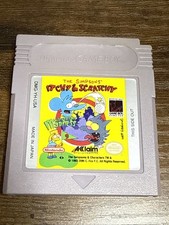 Simpsons Itchy & Scratchy in Miniature Golf Madness (Game Boy, 1994) AUTHENTIC!