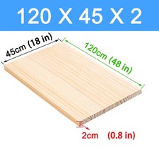 DIY Oak boards Kiln Dried Oak Pine Board Plank Wood Planed Solid BOARDS 12-20mm