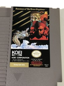 Romance Of The Three Kingdoms (Nintendo NES, 1989) , Cartridge Only