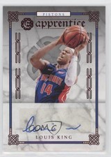 2019-20 Panini Chronicles Apprentice Signatures Red Louis King #AP-LKI Auto 6l7