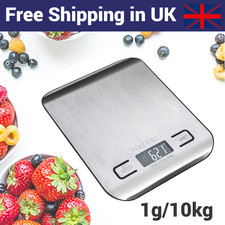 Digital 1g/10kg Kitchen Electronic Scales Balance LCD Postal Food Weight Scale