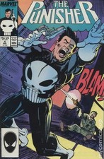 Punisher #4 VG/FN 5.0 1987 Stock Image Low Grade