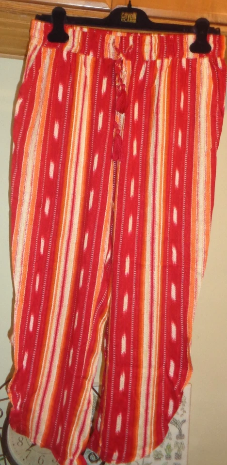 PANTALONES CORTOS AMERICAN RAG CIE ROJO/MULTI ESTAMPADO RAYÓN SUAVE NUEVOS TALLA M Foto 3 de 4