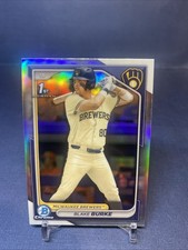 2024 Bowman Draft- Blake Burke 💎1st Chrome Refractor - #BDC-95