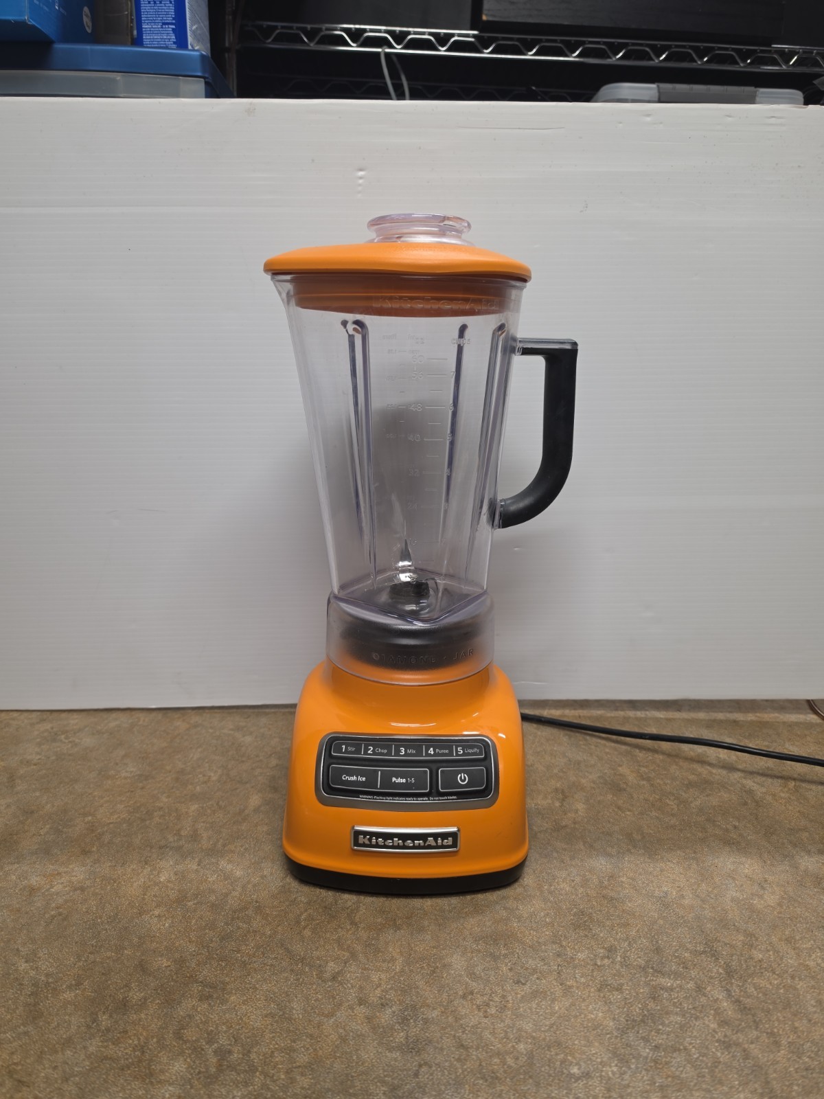 Kitchenaid Diamond Blender KSB1575TG Tangerine 60 oz. Blende