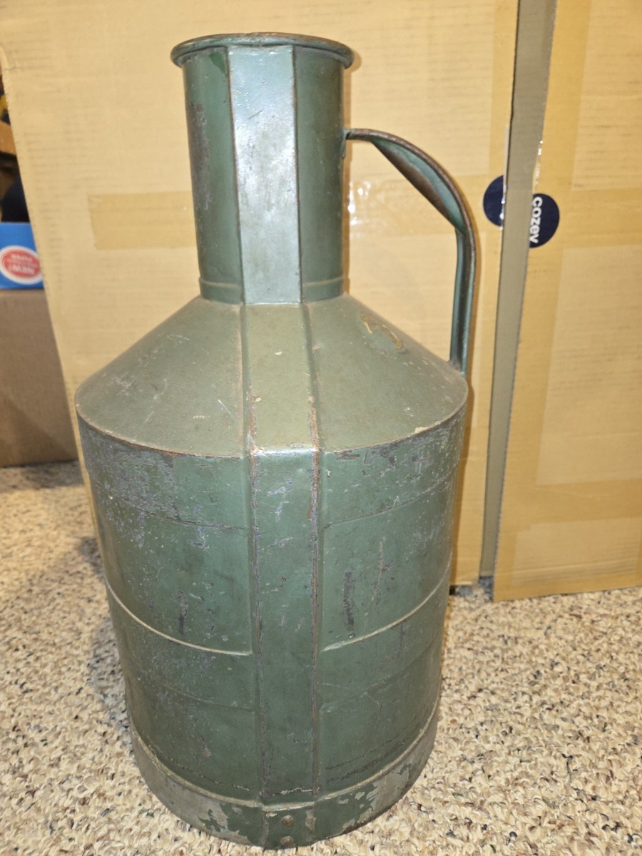 Vintage 40s/50s Seraphin Test Measure 5 Gallon Gas,1912 New Jersey