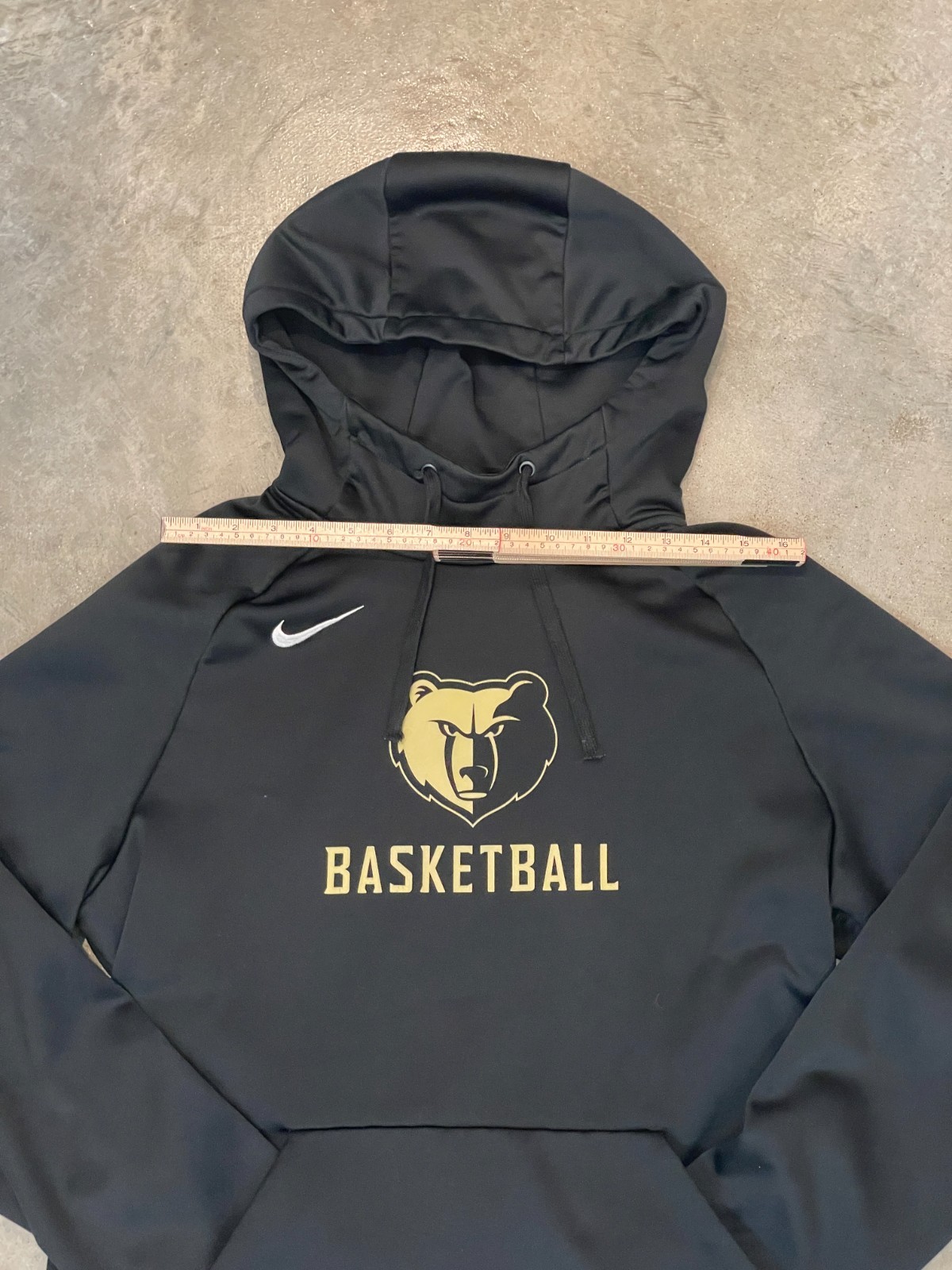 Nike NBA Memphis Grizzlies Dri-FIT Hoodie Mens L Black Basketball High Neck thumbnail 9