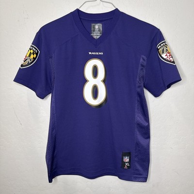 Youth Lamar Jackson Baltimore Ravens Nike Jersey Size Medium