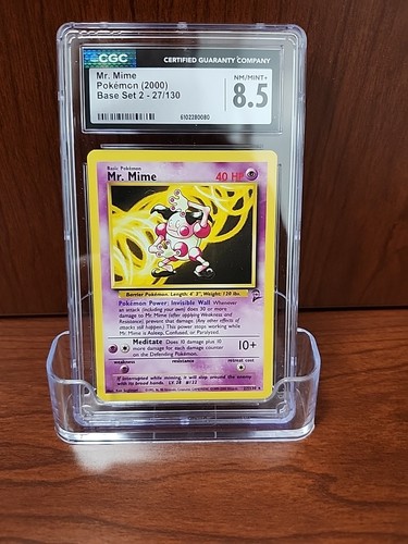 Mr. Mime graded CGC 8.5 for sale on eBay