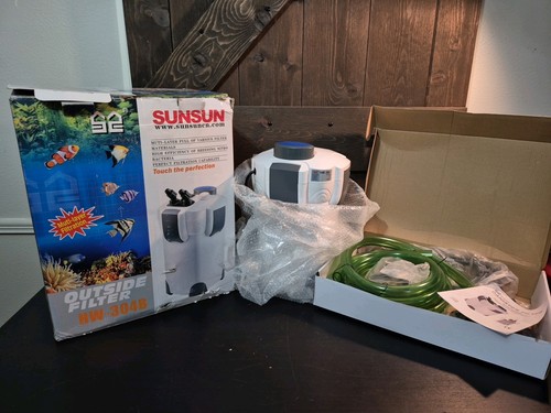 SunSun HW-302 3-Stage External Canister Aquarium Filter 264GPH. Read! - Picture 3 of 12