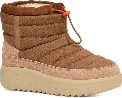 UGG CHESTNUT CLASSIC MAXXER MINI WOOL WINTER SNOW BOOTS, MEN US 13/ EUR 46 ~NIB