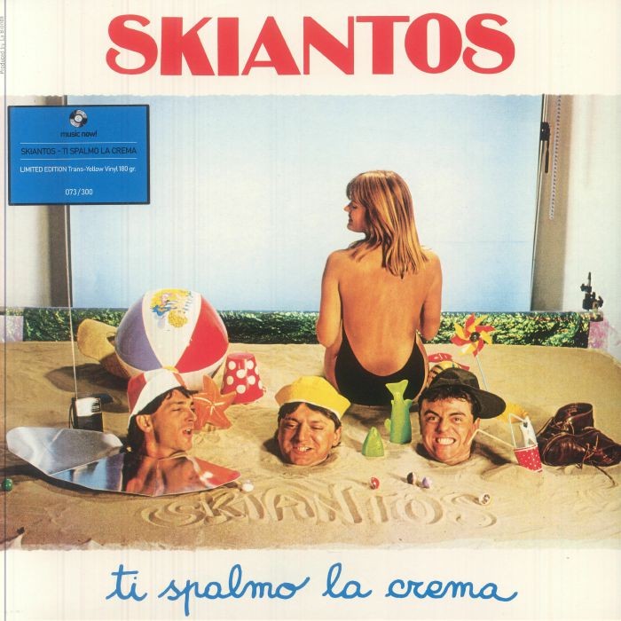 SKIANTOS - Ti Spalmo La Crema (reissue) - LIMITED TRANS-YELLOW VINYL LP