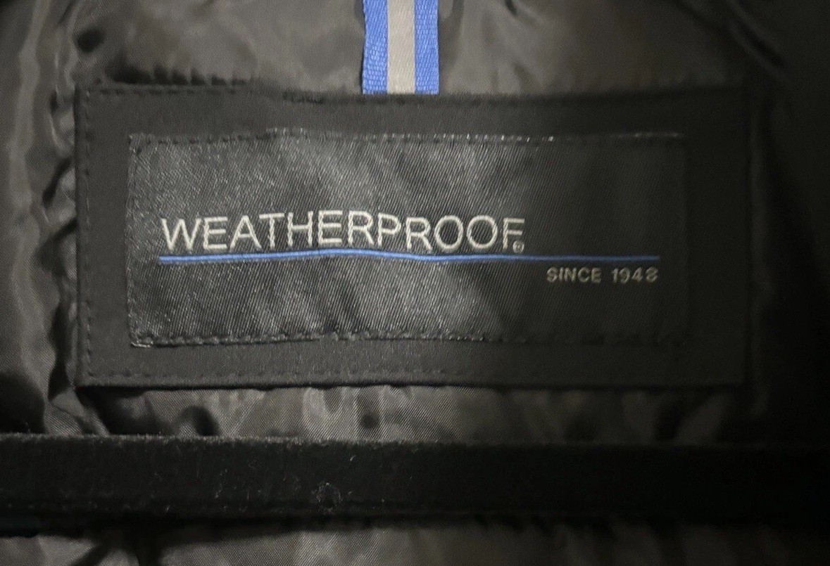 Weatherproof Black Full Zip Pockets Removable Hoo… - image 10