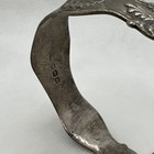 London 1902 Sterling Silver Sugar Tongs Made into Amulet Good Condition — photo 4