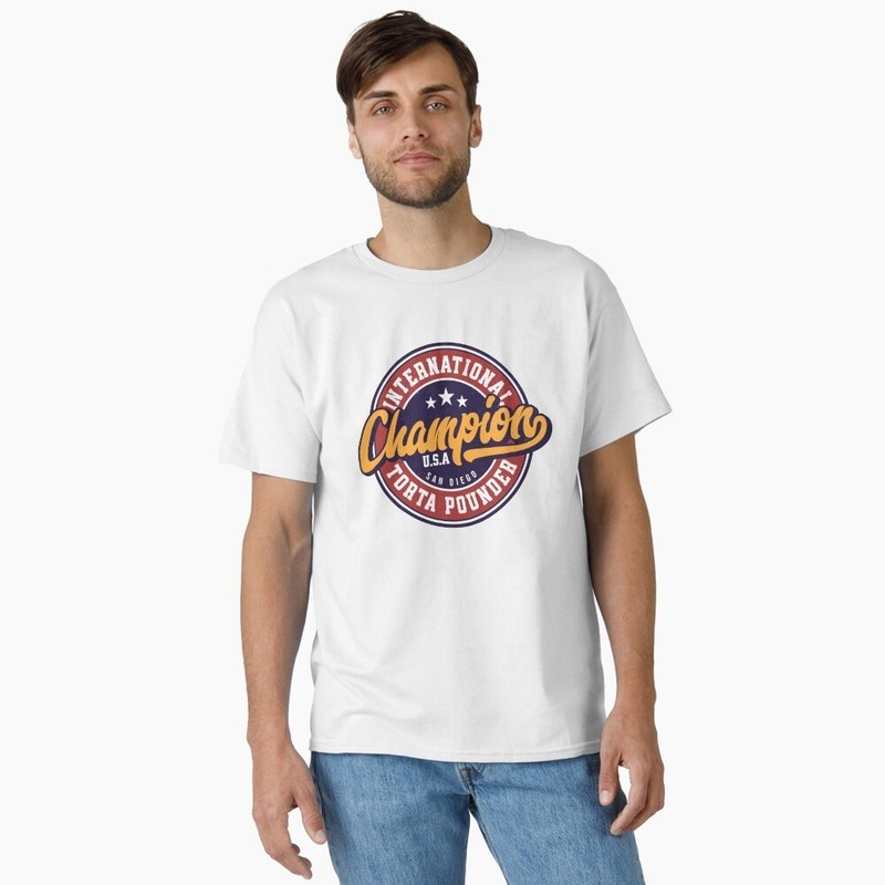 International Torta Pounder *CHAMPION*,  S-3XL, Black or White
