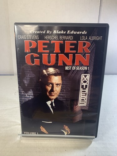 Peter Gunn DVD Season 1 Two Disc Set (1 Sealed) Television Drama 8 Hours - Picture 6 of 12
