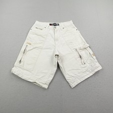 Vintage Southpole Shorts Men 32 Light Beige Cargo Baggy Loose Skater Hip Hop Y2K